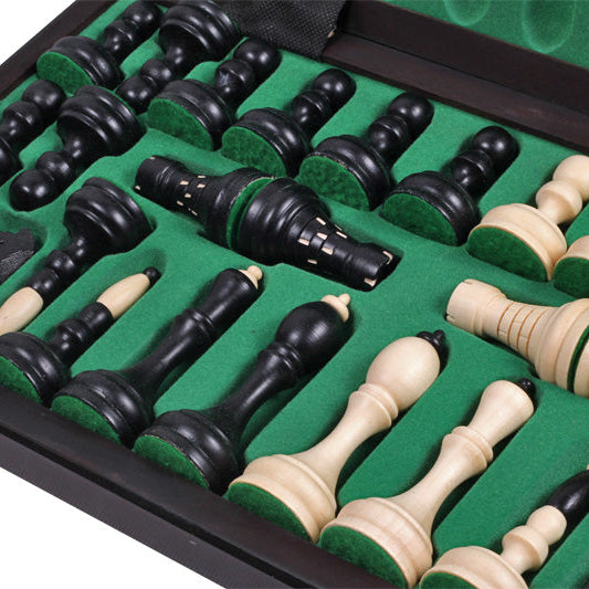 Classic Wooden Chess Set – Hand-Carved Hornbeam Pieces – view 6