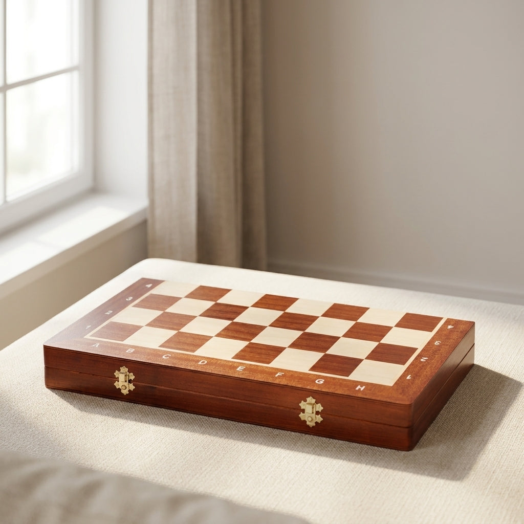 Tournament No.4 French Chess Set – 3-Inch Boxwood Pieces – view 2