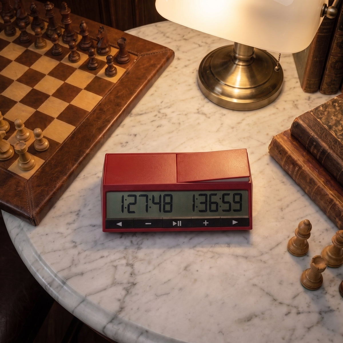 DGT 2500 Chess Clock – FIDE Approved Digital Chess Timer – view 2