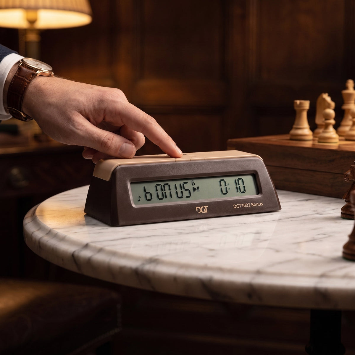 DGT 1002 Bonus Chess Clock – Simple Digital Chess Timer – view 3