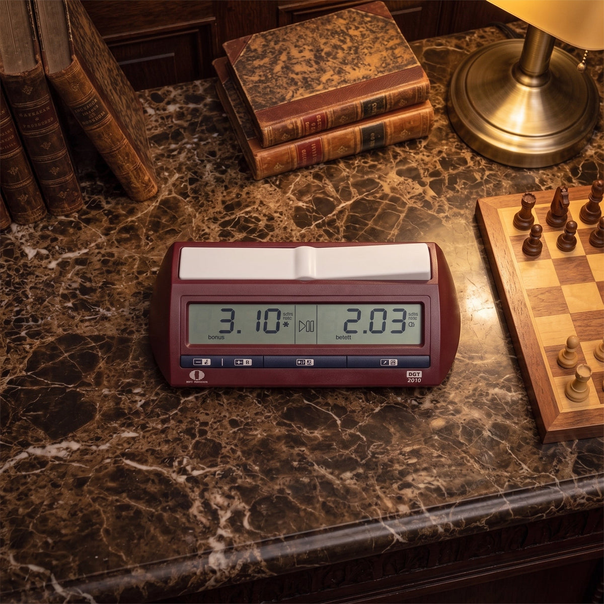 DGT 2010 Chess Clock – Official FIDE Digital Chess Timer – view 4