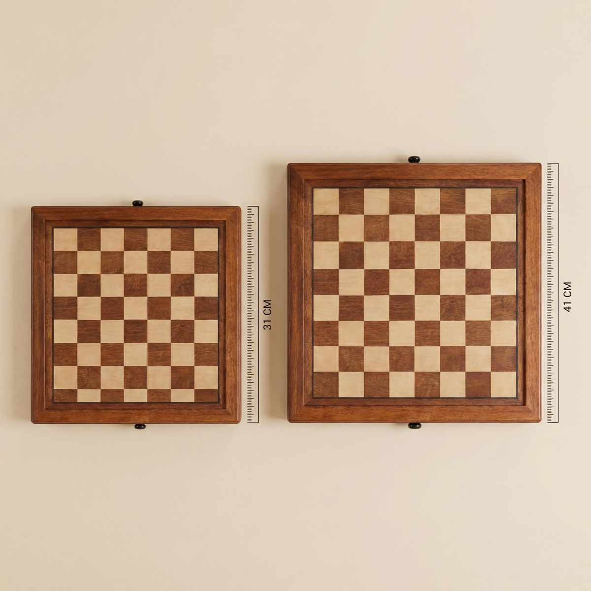 Magnetic Chess Board with Storage Drawers – Solid Maple – view 8